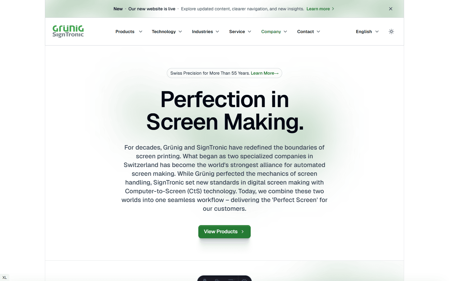 Company expertise — the four pillars of turnkey screen-making
