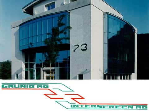 25th company anniversary and Grünig brand presentation in 1992 25th company anniversary and Grünig brand presentation in 1992