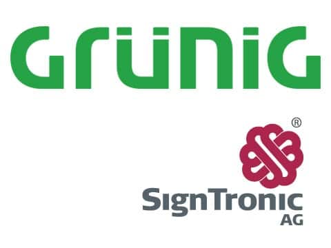 Start of the strategic cooperation with Sign-Tronic in 2011 Start of the strategic cooperation with Sign-Tronic in 2011