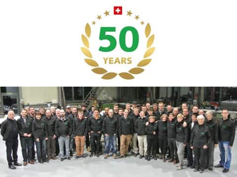 50th anniversary celebrated during FESPA in Hamburg in 2017 50th anniversary celebrated during FESPA in Hamburg in 2017